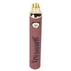Batería de latón nudillos 650mAh 900mAh Gold Wood Slimery Slyat Elevation Voltage Vape Pen BK 510 Thread CartidGEA48A27A56 A24
