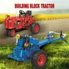 Cidade Classical Tractor trator de passeio Edifício Modelo Bricks Bloco Technic Truck DIY Car Iluminismo Brinquedos para meninos C1115