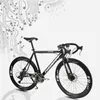 21スピード都市ロードバイク自転車40ミリメートルホイールセットバイク自転車大人の道路代替自転車高炭素鋼のレースサイクル