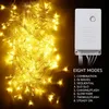 Icicle Waterfall Fairy String Strain Lights Indoor LED Garland for Decoration 201203