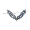 S1984 Fashion Jewelry Women's Leave Barrette Hairpin Hair Clip Headbonad Hair Clip Bobby Pin Lady Barrettes
