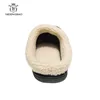 Winter katoen merk thuis dikke slippers mannen hoge kwaliteit groot formaat 48 49 50 niet-slip indoor pluche platte herenschoenen y2 20's
