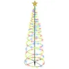 Juldekorationer Star String Lights Solar Tree Toppers