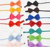 Pet Dog Bow Tie Dog Tie Kołnierz Kwiat Akcesoria Dekoracja Dostawy Pure Color Bowknot Necktie Gromadzenie Dostawy