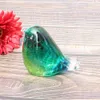 Art Glass Bird Figurine Handmade Blown Glass Paper Wight Mother`s Day Gift Home Ornament T200710