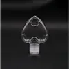 Empty Hand Sanitizer Bottle 50ml Love Heart Key Ring Hook PETG Refillable Clear Perfume Bottles Home Travel Portable 1 6ly G2