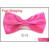 Bow Ties Hurtowa 10 szt. / LOT NECTIE BOWTIE BRIDEGROOM Ceremonia ślubna Chiristmas Festival Prezentacja Formalna koszula Qylkrv Dhseller2010