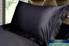 Silk PillowCase Camelwhite Black Silk Satin Pillow Case Flera färger, 48 * 74 cm