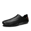 Sıcak satış-yeni varış erkekler ayakkabı kayma konforlu rahat deri ayakkabı zor giyen yüksek kaliteli loafer'lar yumuşak nefes sürüş