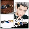 Boucles d'oreilles punk pour hommes Boucles d'oreilles non allergiques pour hommes Boucles d'oreilles en acier au titane non percées GD795