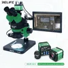 Household Tool Set Microscope Continuous Zoom Microscope With Camera for Phone PCB Electronic Repair Device Tools Professional Han287D