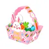 Easter Bunny egg gift wrap special-shaped three-dimensional portable basket party gifts box RRA11531