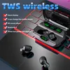 G6 TWS 51 Bluetooth-Kopfhörer, Sport, kabellos, LED-Display, Ohrbügel, Laufkopfhörer, IPX7, wasserdicht, Ohrhörer-Headset mit Ladegerät 9687173