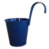 Hanging Pots Garden Pots Balcony Planters Metal Bucket Flower Holders Detachable Hook 8 Pcs Y2007095632828