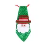 Decorazioni natalizie LED Flash Tie Accessorio per feste Ragazzi Luci Collo Cravatta per bambini Costume1