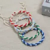 Colors Weave braid bracelet simple string adjustable bracelets women mens bangle cuff fashion jewelry will and sandy gift