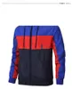 Giacca da uomo Cappotto Felpa Felpa con cappuccio Abbigliamento da uomo Felpe con cappuccio a doppio strato Manica lunga Autunno Sport Cerniera Giacca a vento vestiti primaverili