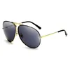 Solglasögon Oversized Aviation Women Men Märke Designer UV400 Retro Big Sun Glaser Eyewear Man Kvinna Guld Frame1