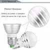 LED LAMP RGB RGBW 3W E27 E14 GU10 MR16 Spotlight Bulb Silver Brightness Bombillas قابل للتعديل مع وحدة التحكم عن بُعد IR 16 ألوان C6204466