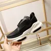 High quality leather womens official shoes spring and autumn new mens low top lace up thick bottom heel luxury designer platform original large size 34-46