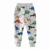 Saileroad 7 ans dinosaure tout-petit pour enfants garçon fille harem pantalon pantalon enfants pantalon de cordon lâche vêtements vêtements bébé lj201127