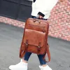 Backpack Fashion Women Men High Quality Youth Leather Backpacks For Teenage Girls Boys Female School Shoulder Bags Mochila1