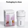 ELOOLE 320ml Mini Air Humidifier With Battery Cup Ultra For Home USB Aroma Diffuser Essential Oil Y200416