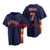 Maillot Hommes Femmes Jeunesse # 17 Jake Odorizzi 1 Carlos Correa 2 Alex Bregman 4 George Springer Custom Navy