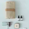 حقيبة تخزين مستحضرات التجميل بسيطة للرجال والنساء سفر سعة كبيرة للماء المحمولة السفر جلد الغسيل حقيبة CX220209