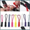 Andra Konst och Hantverk Konst, Presenter Hem Garden 28colors Zip Cord Fliken Replacement Clip Zipper Pl Pler End Fit Rope Tag Fixer Broken Buckle T