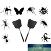 Zanzare e mosca che uccidono la mosca di plastica vacchetta a mosca a barra in acciaio inossidabile, adatto per uso interno ed esterno (2 confezioni)