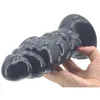 NXY Dildos Anal Toys Color Silicone Artificial Penis Sucker Ginseng Fruit Masturbation Plug Adult Toy 0225