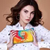 Borsa portaoggetti per cosmetici Borsa organizer per trucco con stampa floreale tie-dye colorata da viaggio Borse portaoggetti multiuso portatili per donna