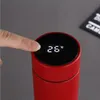 8 cores garrafa térmica Display de temperatura de aço inoxidável inteligente vácuo caneca de café do curso garrafas térmicas Tumbler Leak garrafa de água Proof