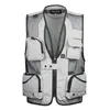 Hommes Mesh Baggy Gilet Sans Manches Avec De Nombreuses Poches Printemps Automne Mâle Casual Noir Veste De Tir Hommes Multi Poche Gilet 201120