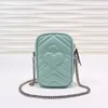 2021 Moda Hakiki Deri Gümüş Donanım Kadınlar Ile Kadın Omuz Çantası Kutusu Çanta Ile Sıcak 4 Renk En Kaliteli Mini Kadınlar Crossbody Çanta