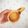 MOQ 100 pièces personnaliser LOGO autres articles d'épilation barbe rasage bol Premium en bois tasse rasage crème savon tasse hommes toilettage