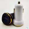 Auto Dual USB Car Charger Phnom Penh 3.1A Adapter Szybki samochód ładujący ładowany za pomocą LED Light Emitting Dual USB Car Mobile Ładowarka