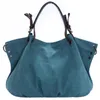 Shoulder Bags Willsranin Women's Canvas Handbag Black High Quality Single Bag Retro Solid Multi-pocket Slant