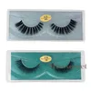 3D Mink Ögonfransar CS-serien Naturligt utseende Långa Fulls Strip Lash 10 stilar Faux lösögonfransar Mjuka Tjocka Wispy Fake Eyelash Makeup Ögonfransar Förlängningsverktygssats