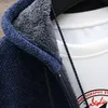 Jaqueta masculina de Winter Men de Parkas, além de lã casual de algodão solto, casaco comprido, capuz de capuz de capuz de capuz, roupas de proteção a frio1 phin22