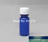 100st 20g Blue Empty Medicine Flaskor 20ml Pet Liquid Flaskor Plastpiller Förpackningsflaska Med Vit Locks Gratis Frakt