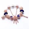 Kvinnor Charm Armband Dreamcatcher Pendants Design Ladies Bangle Diy Beads Alloy Crystal High Quality Smycken Armband Female5438251321815