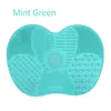 Chaud Maquillage Silicone Pad avec ventouse Beauty Brush Pinceau Nettoyage Pad Nettoyage Tools Livraison Gratuite