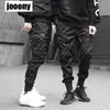 الرجال البضائع السراويل الرجال ركض الرجال الهيب هوب techwear الذكور اليابانية الشارع الشارع الحريم الركض السراويل السراويل للرجال زائد الحجم 220311