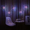 5 / 10st hängande sfärljus LED Starburst Light EU US-kontakt Vattentät Fairy Lights Copper Wire Lights Juldekoration