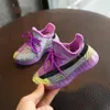 新しいベビースプリングシューズニット通気性のある幼児少年靴ソフト快適な幼児スニーカーブランドの子供靴