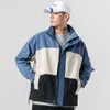 Vestes pour hommes printemps automne hommes coréen homme hip hop décontracté streetwear manteaux amples 2021 harajuku veste manteau hauts
