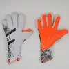 Handschuhe 2021 Männer Kinder Größe Latex professioneller Fußball -Torhüter Handschuhe Keine Fingerschutz Fußballspielhandschuhe