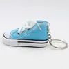 Creative Canvas Shoes Key Chain Bag Pendant Color Shoes Key Pendant Sneakers Whole7849496